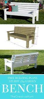 Build this fantastic diy modern outdoor table and outdoor benches as a simple home project. Diy Sturdy Garden Bench Free Building Plans Diy Garden Furniture Garden Bench Diy Diy Bench Outdoor