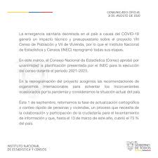 Os censos 2021 foram a maior operação estatística nacional, envolvendo cerca de 15 mil pessoas e a colaboração de inúmeras entidades. Boletin Oficial Censo Reprogramado Para 2021