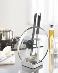 lid ladle stand steel video video ladle holder cookbook storage dark home decor