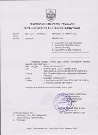Laman situs itu berisi informasi tentang contoh surat undangan rapat pemilihan kepala desa yg mungkin pas bagi anda. Undangan Sosialisasi Saryanto Tendik Pemalang