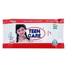 Khăn Ướt Teen Care Đỏ 20+4 Miếng