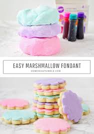 Marshmallow Fondant Recipe Recipe Homemade Fondant Recipes Using Marshmallows How To Make Marshmallows