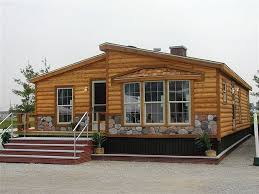 Double Wide Log Cabin Mobile Homes Joy Studio Design Gallery Best Design Log Cabin Mobile Homes Mobile Home Exteriors Double Wide Home