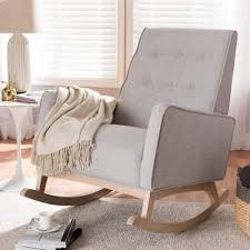 Rocking chairs for nursery and mom are a must. Allmodern Cranford Rocking Chair Wayfair In 2020 Rocking Chair Nursery Upholstered Rocking Chairs Small Rocking Chairs
