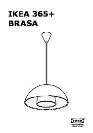 N'oubliez pas votre luminaire ;)5. Ikea 365 Brasa Suspension Noir Ikeapedia