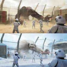Which Is Worse If Rancor S And Wampa S Were The Same Size Starwars Thelastjedi Starwarsart Stormtroo Star Wars Awesome Star Wars Humor Star Wars Empire