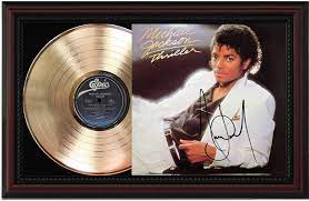 Lots of music to choose from. Michael Jackson Thriller Cherrywood Framed Lp Record Signature Display M4 At Amazon S Entertainment Collectibles Store