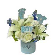 Free delivery to all funeral homes on all items over $69.00. Lovely Baby Boy Ashland Addison Florist Co