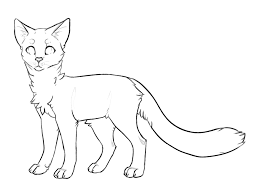 F2u Cat Base By Https Bardokks Deviantart Com On Deviantart Warrior Cat Drawings Warrior Cats Art Warrior Cat Oc