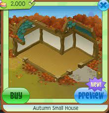 It's a bit early for fall, but i wanted to decorate this den since it's the first new den to come out in over a year. Animal Jam Small House Den Decorating