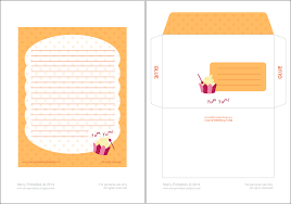 Merry Printables Printable Writing Papers Envelopes Writing Paper Paper Envelopes Cool Lettering