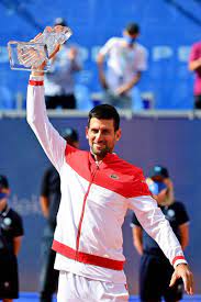 Djokovic is aiming for peak tennis ahead of roland garros next week. Novak Djokovic Djokernole Twitter
