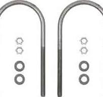 Amazon.com: Leaf Spring U-Bolts 3-1/2" Wide X 6-3/4" Long ...