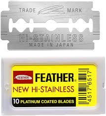Its defining characteristics are its chemical composition and shape. Amazon Com Feather Double Edge Safety Razor Blades 10 Count Beauty