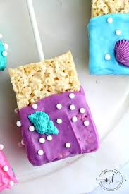 1st Birthday Rice Krispie Treats Mermaid Rice Krispie Treats Recipe Rice Krispy Treats Recipe Rice Krispie Treats Rice Krispies