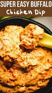 Super Easy Buffalo Chicken Dip In 2020 Buffalo Chicken Dip Recipe Easy Buffalo Chicken Chicken Dip Recipe