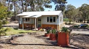 Inside, each cabin is furnished with comforting amenities to create a relaxing atmosphere while enjoying the sounds of the natural park environment. Log Cabin Camp 270 Ascot Creswick Rd Creswick Vic 3363 Australia