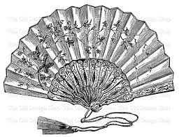 Black And White Line Art Fan Clipart Vintage Ladies Hand Held Fan Commercial Use Clip Art Etsy In 2020 Clip Art Vintage Clip Art Free Clip Art