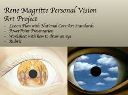 Rene Magritte Personal Vision Art Project Surrealism Project Magritte Vision Art Rene Magritte