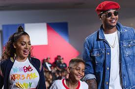 Now carmelo anthony can start *publicly* claiming all of those kids he had outside of his marriage. Meet Kiyan Carmelo Anthony Photos Of La La Anthony S Son With Carmelo Anthony Ecelebritymirror