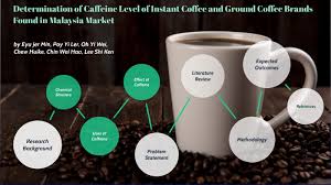 We have export license to satisfied customer around the world. Determination Of Caffeine Level Of Instant Coffee And Ground Coffee Brands Found In Malaysia Market By Jm Eyu