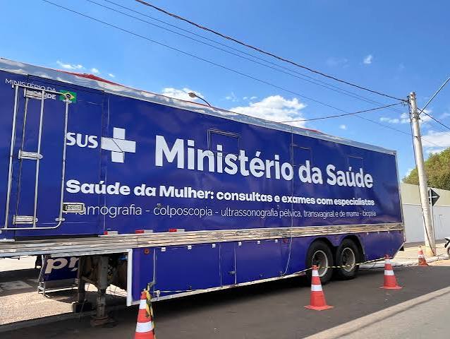 Ceres recebe carreta do Minist&eacute;rio da Sa&uacute;de para ampliar atendimento &agrave; sa&uacute;de da mulher - Tribuna do Planalto