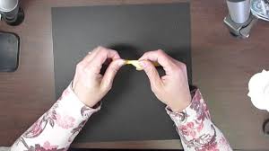 Every participant gets to take home a card or small project that you actually make on the day. How To Make A Flat Bow For A Greeting Card Youtube