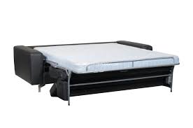 Having a convertible sofa bed means your overnight guests will always have a place to sleep. Tevere Black Italian Leather Sofa Bed Usa Warehouse Furniture