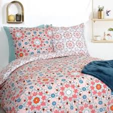 Envie d'avoir un sommeil réparateur et confortable ? Housse De Couette Et Deux Taies Coton 240 Cm Kasance Multicolore Linge De Lit Housse De Couette 220x240 Housse De Couette Housse De Couette 240x260