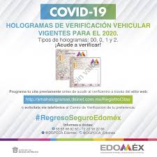 Calendario de verificación vehicular 2021. Recuerda Que Los Centros De Verificacion Ayuntamiento De Tecamac 2019 2021 Facebook