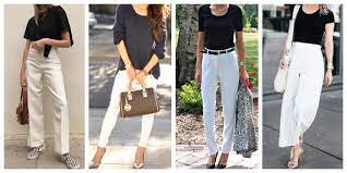 Beyaz Pantolon Nasıl Giyilir ve Kombinlenir? - MorTilki.com