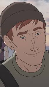 A young boy, shipwrecked