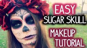 easy sugar skull makeup tutorial diy