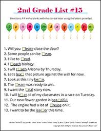 Spelling worksheets & games to print for we have a selection of fun spelling game activities such as word search, crosswords, quiz spelling worksheets in categories suitable for 3 year olds, 4 year olds, 5 year olds, 6 year olds, 7. 2nd Grade Spelling Words Lists Games Worksheets And Activities