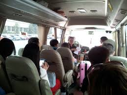 Inside A Chinese Tour Bus Inner Mongolia Inner Mongolia Mongolia Chinese