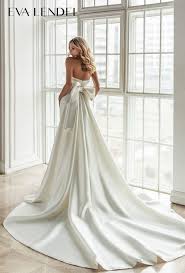 Playing a starring role is luxurious antique lace fabrics: Eva Lendel 2021 Wedding Dresses Less Is More Bridal Collection Wedding Inspirasi