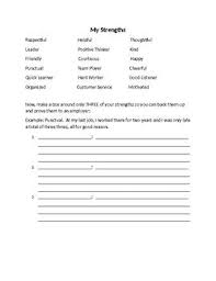 This Is A Worksheet That Can Be Used As A Part Of A Vocational Skills Lesson Very Great For Practicing The Interview Questio Vocational Skills Skills Teaching