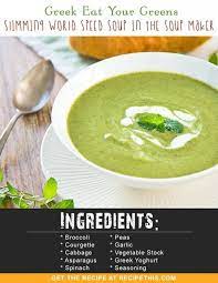 Recipe This Soup Maker Broccoli Soup Recipe Soup Maker Recipes Slimming World Speed Food Soup Maker