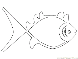 Aboriginal art coloring pages are a good way for kids to develop their habit of coloring and painting, introduce them new colors, improve the creativity and motor skills. Aboriginal Fish Coloring Page For Kids Free Other Fish Printable Coloring Pages Online For Kids Coloringpages101 Com Coloring Pages For Kids