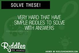 To solve the problem, we first need to find the rate at which the hens lay eggs. 30 Very Hard That Have Simple Riddles With Answers To Solve Puzzles Brain Teasers And Answers To Solve 2021 Puzzles Brain Teasers