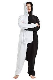 We did not find results for: Unisex Adult Monokuma Bear Onesie Pajamas Anime Jumpsuit Danganronpa Cosplay Costume Medium White