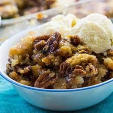 Pecan Pie Cobbler Spicy Southern Kitchen Recipe Pecan Pie Cobbler Fruit Cobbler Pecan Cobbler