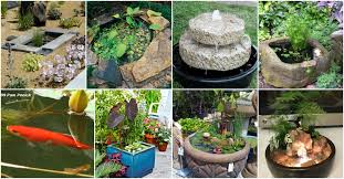Check spelling or type a new query. 20 Charming And Cheap Mini Water Garden Ideas For Your Home And Garden Diy Crafts