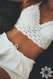 Orgu Bikini Modasi 2020 Krose Ust Krose Orgu Modelleri