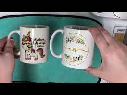 How To Sublimate Coffee Mugs Conde Youtube Mugs Mug Sublimation Coffee Mugs