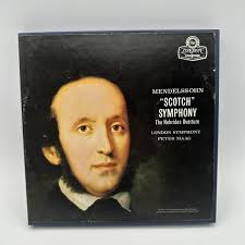 Mendelssohn "Scotch" Symphony No. 3 Reel-To-Reel Tape 7 1/2 IPS London  Symph