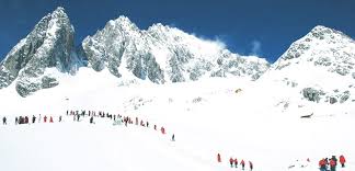 Also known as jade dragon snow mountain, the snowcapped yulong mountain is a sanctuary for rare animals and plants. Jade Dragon Snow Mountain Yulong Snow Mountain Lijiang Yunnan