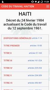 L'édition du code du travail 2021 présente l'ensemble du droit applicable aux relations de travail et s'impose comme la référence aux acteurs du droit social. Code Du Travail Haiti 2020 For Android Apk Download