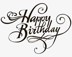 Congratulations brush calligraphy practice sheets. Happy Birthday Birthday Clipart Wordart Creative Png And Vector With Transparent Background For Free Download Happy Birthday Font Happy Birthday Calligraphy Happy Birthday Drawings