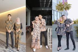 Baju couple belakangan ini cukup populer di kalangan remaja dan. 11 Kebaya Dan Batik Couple Ala Selebgram Aestetika Serasi